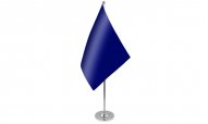 Plain Colour Satin Table Flags