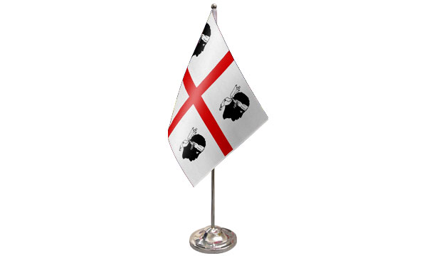 Sardinia Satin Table Flag