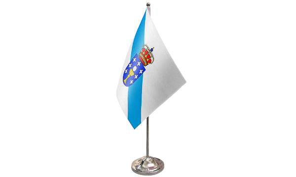 Galicia Satin Table Flag