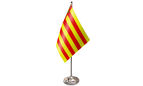 Valencia Satin Table Flag