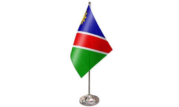 Namibia Satin Table Flag