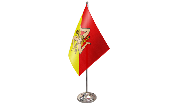 Sicily Satin Table Flag
