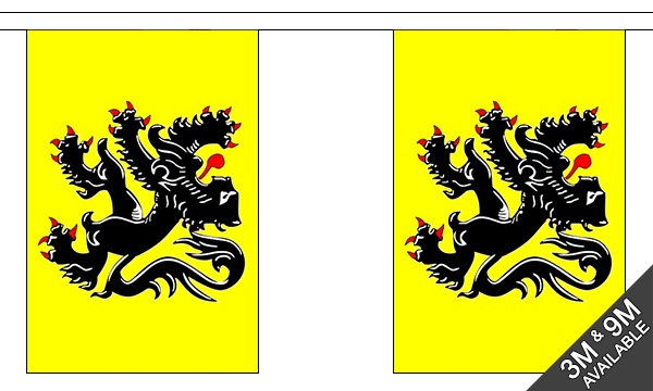 Flanders Lion Bunting