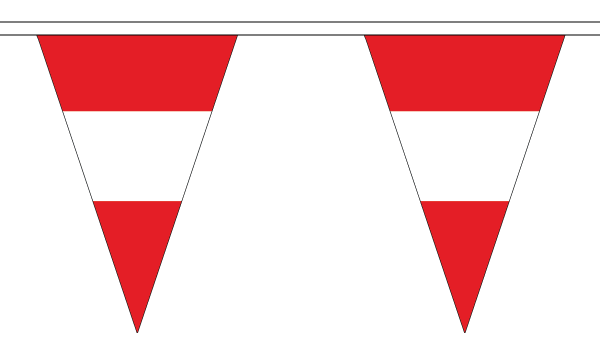 Austria Triangle Bunting
