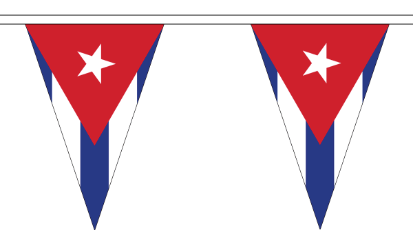 Cuba Triangle Bunting