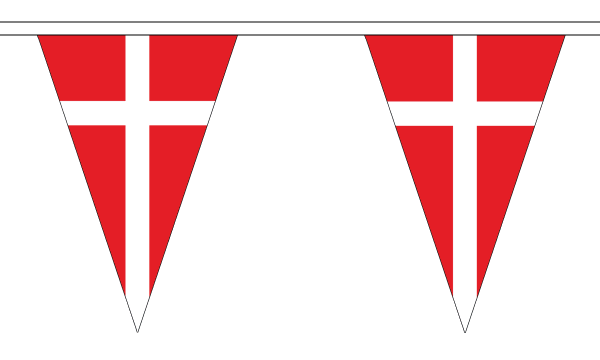 Denmark Triangle Bunting