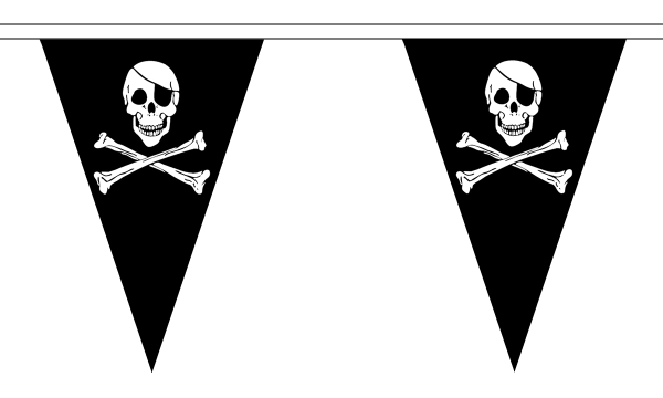 Skull and Crossbones Bunting