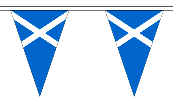 St Andrews (Light Blue) Triangle Bunting