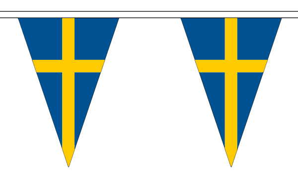 Sweden Triangle Bunting