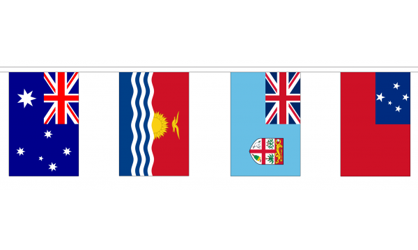 14 Oceania Nations Bunting