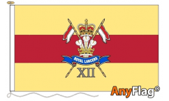 12th Royal Lancers Flags