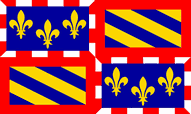 Burgundy Flags