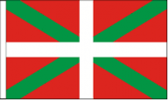 Basque Hand Waving Flags