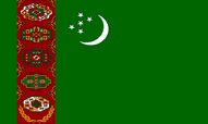 Turkmenistan Flags
