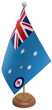 Australia RAF Ensign Table Flag