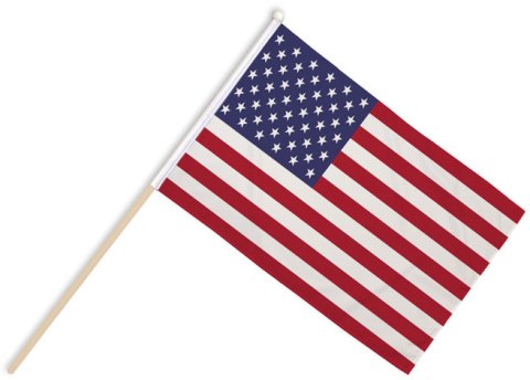 USA Hand Flags