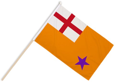 Orange Order Hand Flags