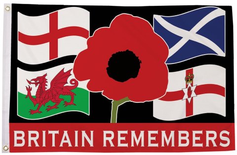 Britain Remembers Flag