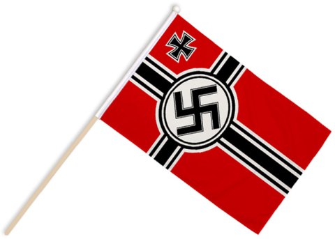 German WWII Hand Flags