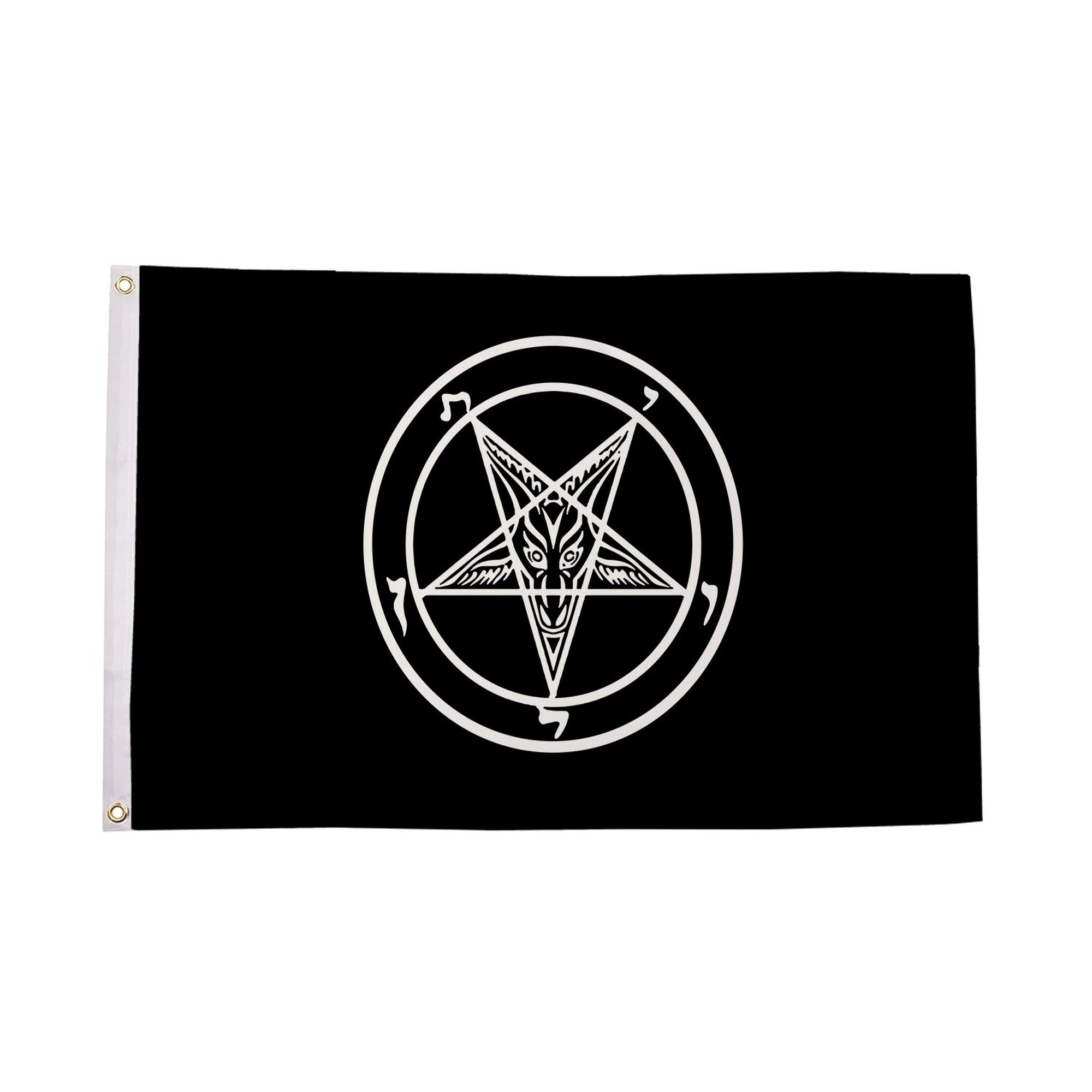 Baphomet Church of Satan Flag