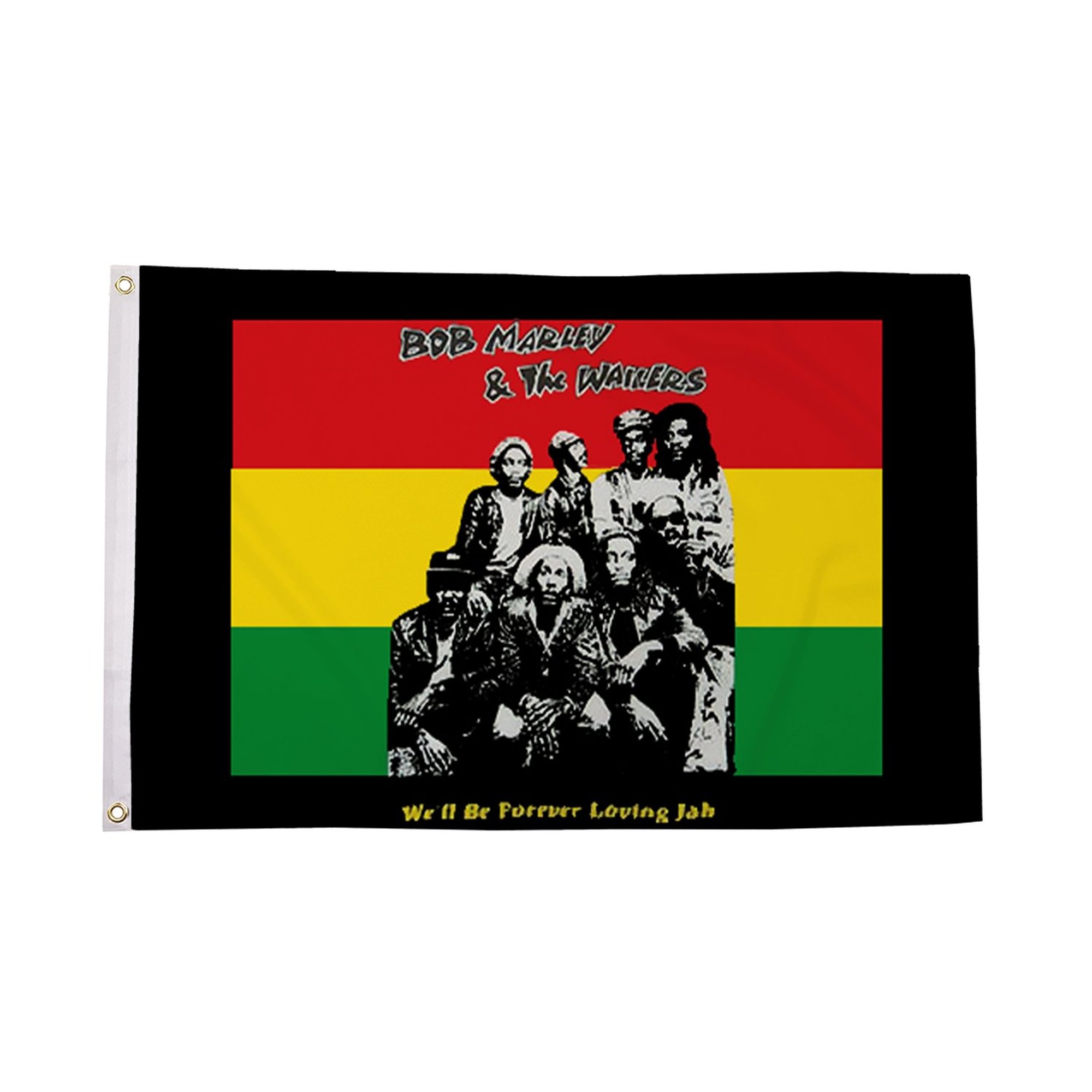 Bob Marley and The Wailers Flag
