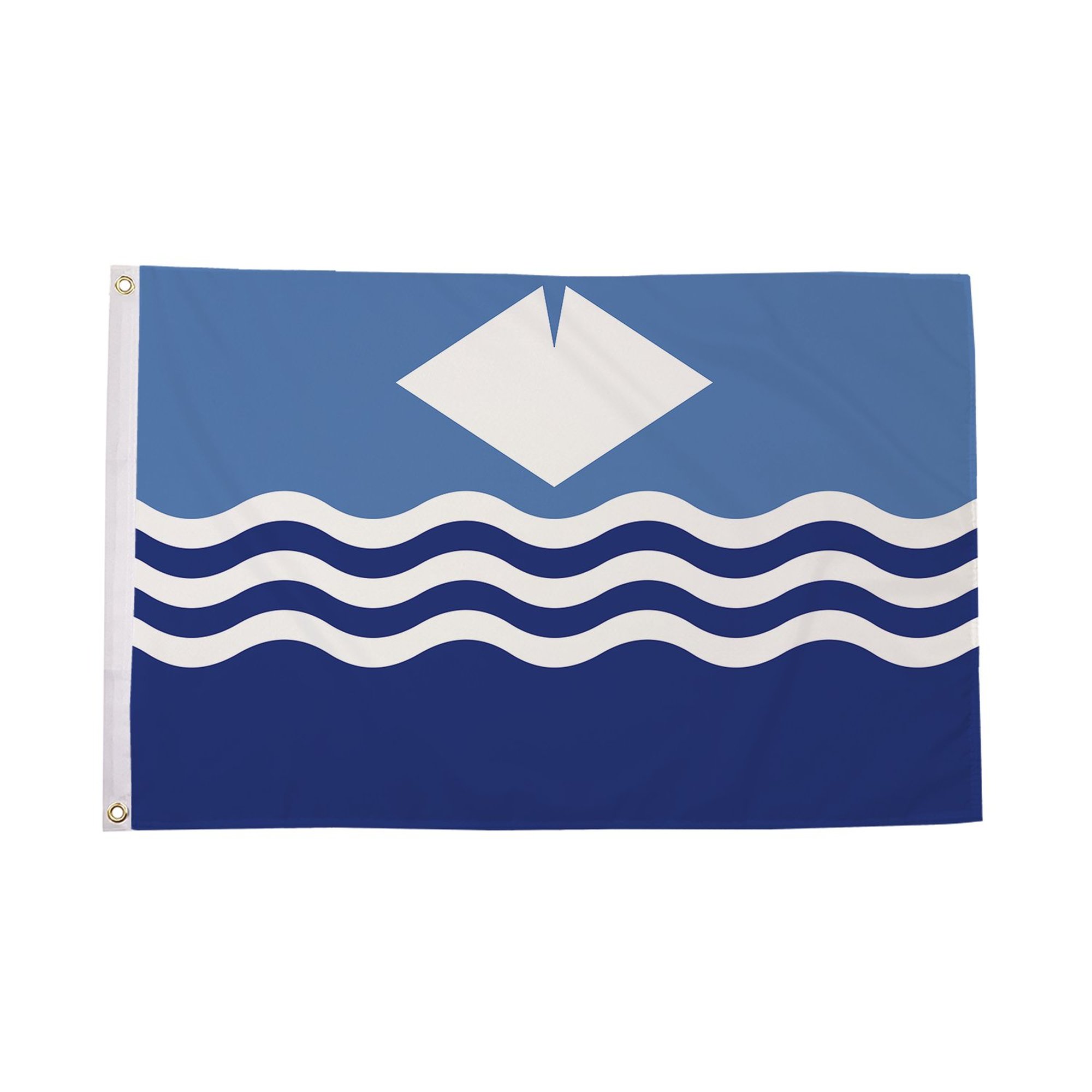 Isle of Wight New (Waves) Flag