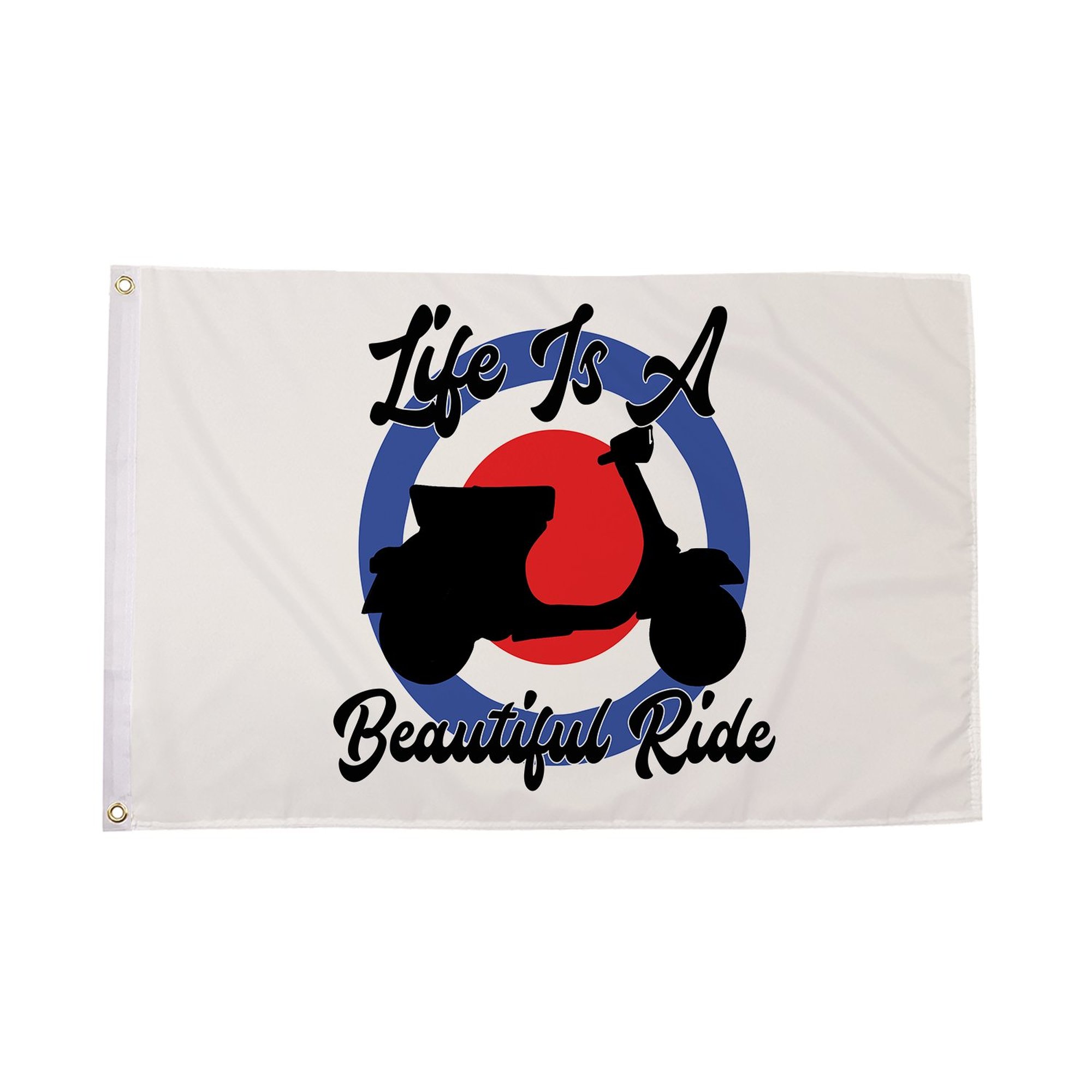Life is a Beautiful Ride Flag