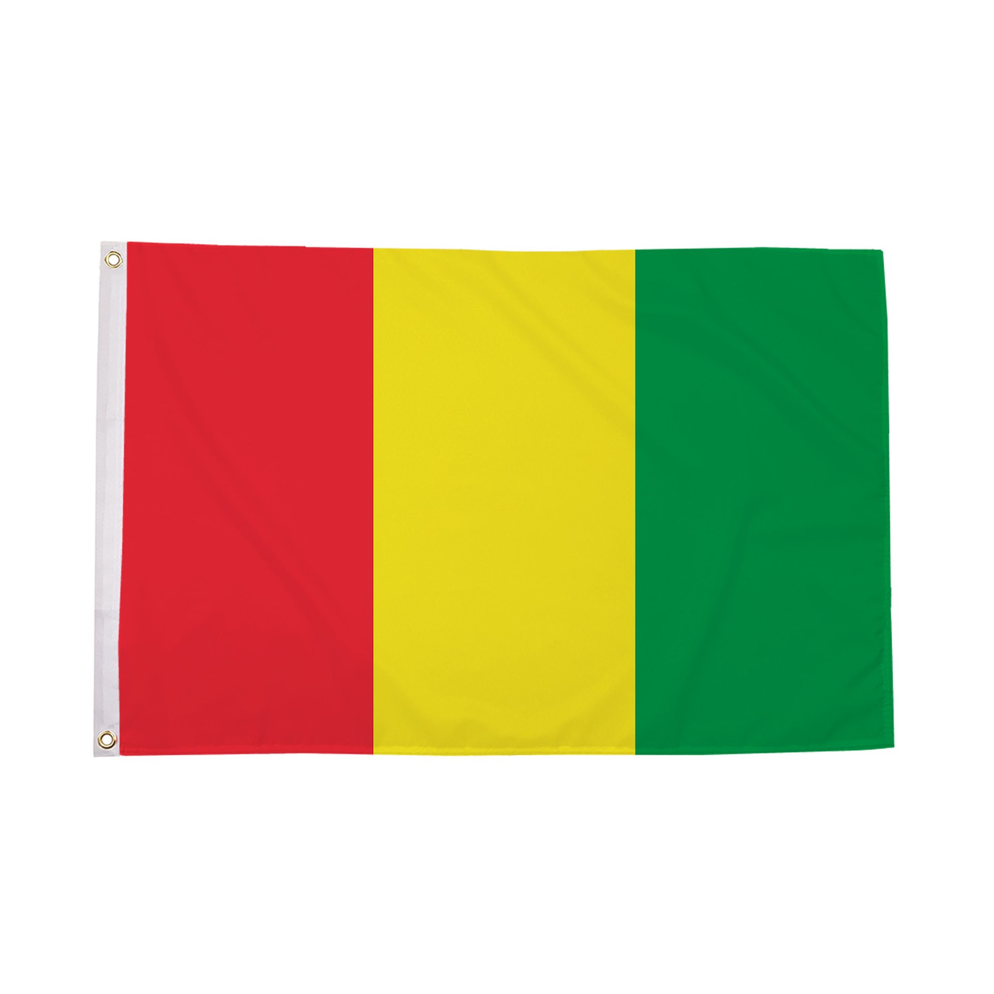 Red, Yellow and Green Irish County Flag
