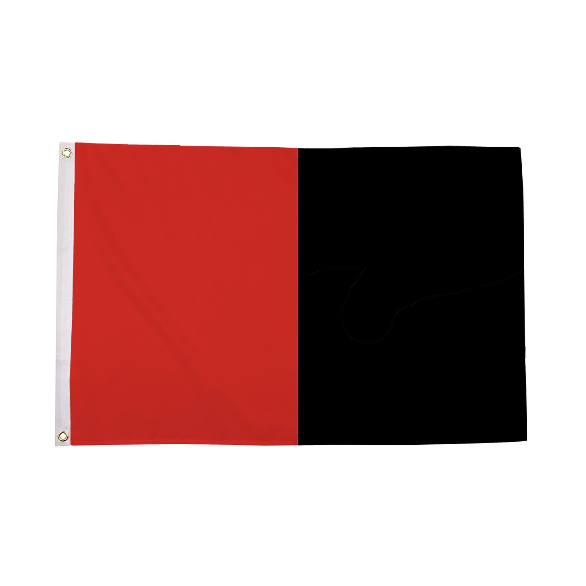 Red and Black Irish County Flag