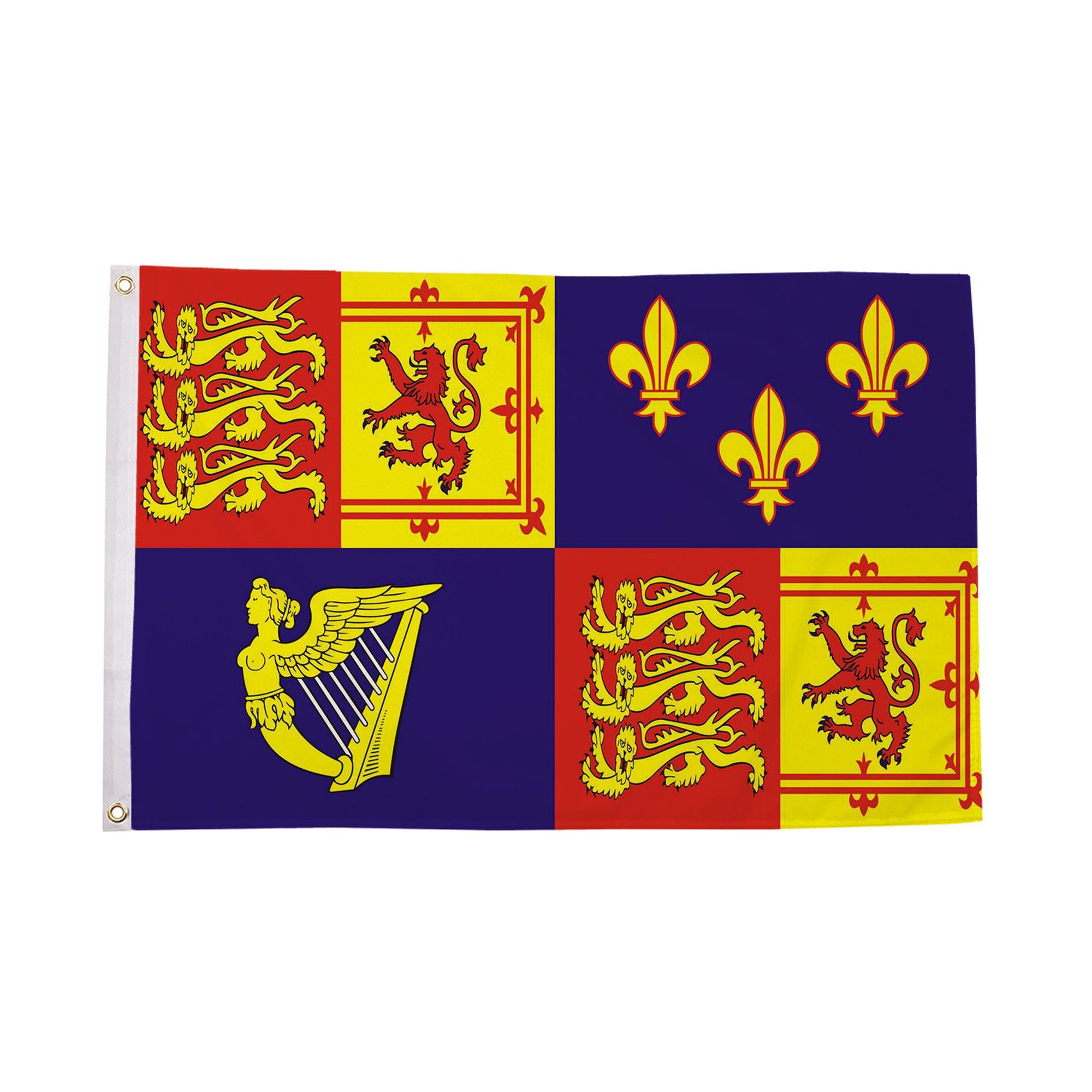 Royal Banner 1707-14 (Queen Anne) Flag