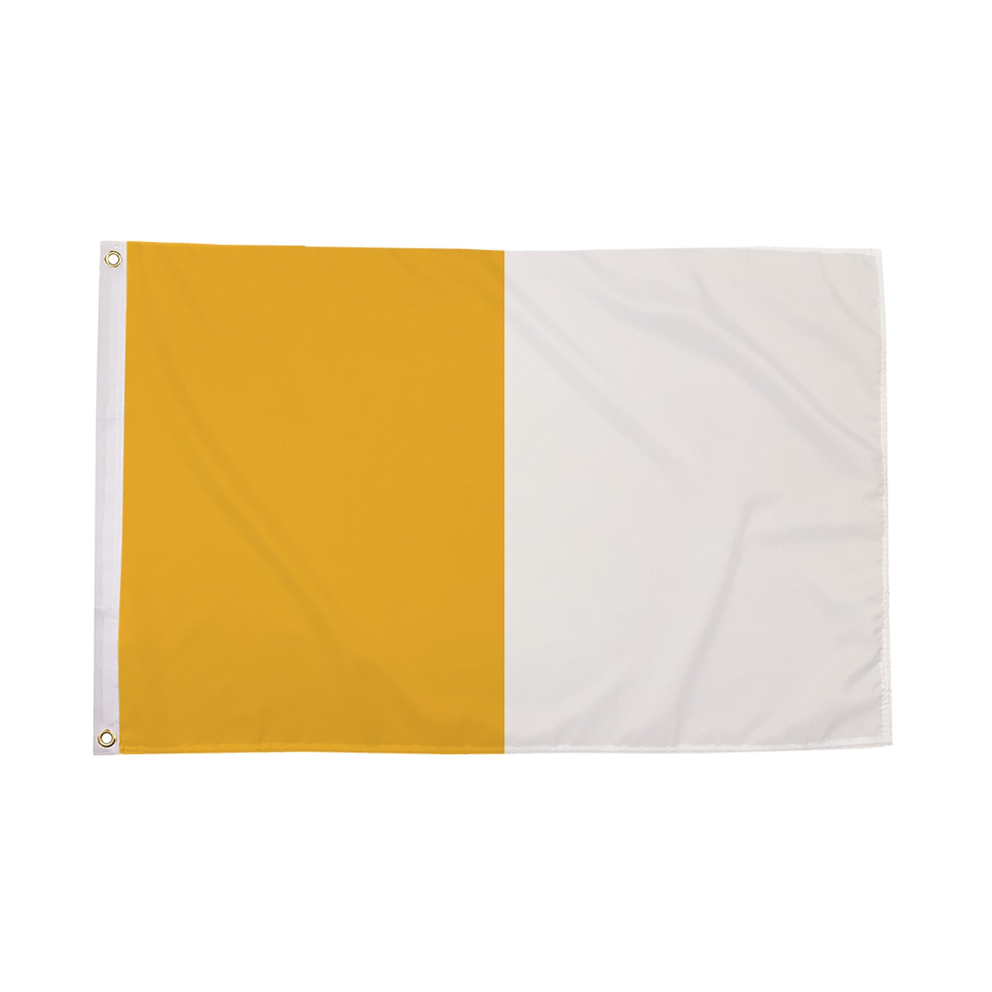 Saffron and White Irish County Flag