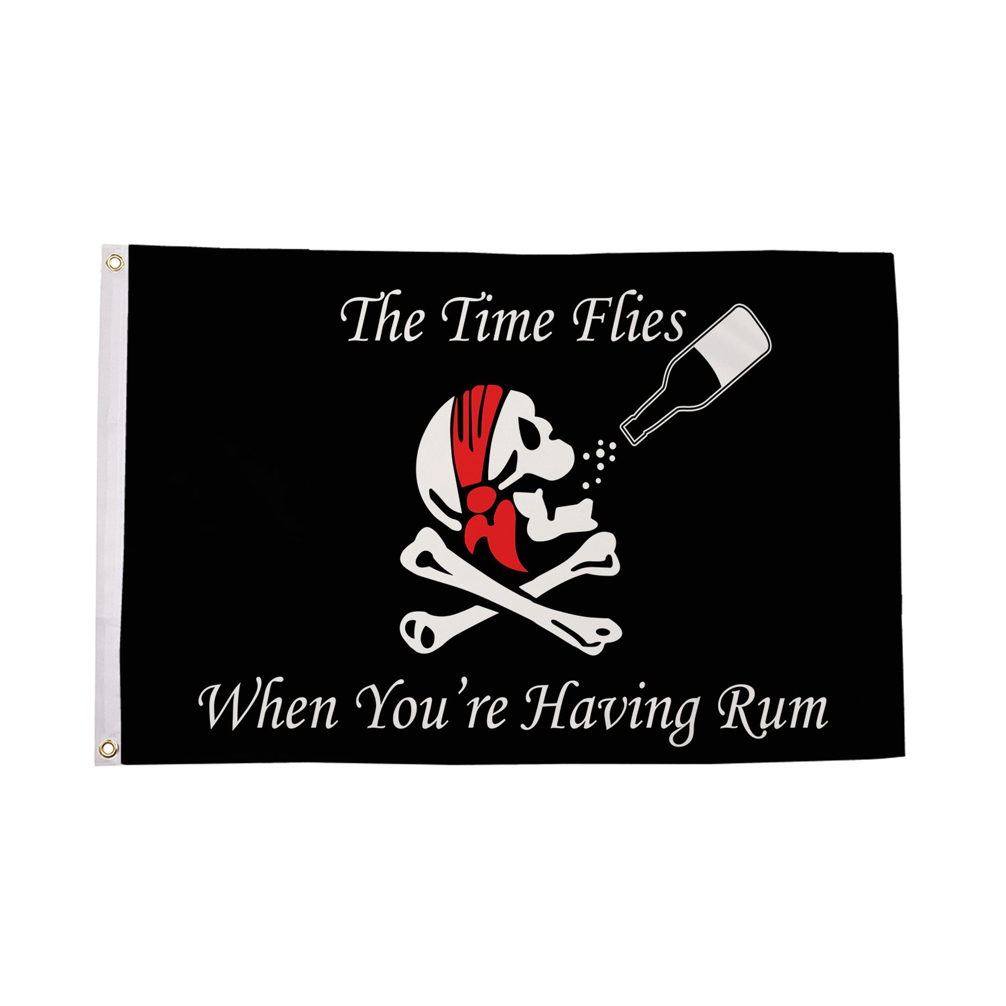 Time Flies When You Have Rum Flag