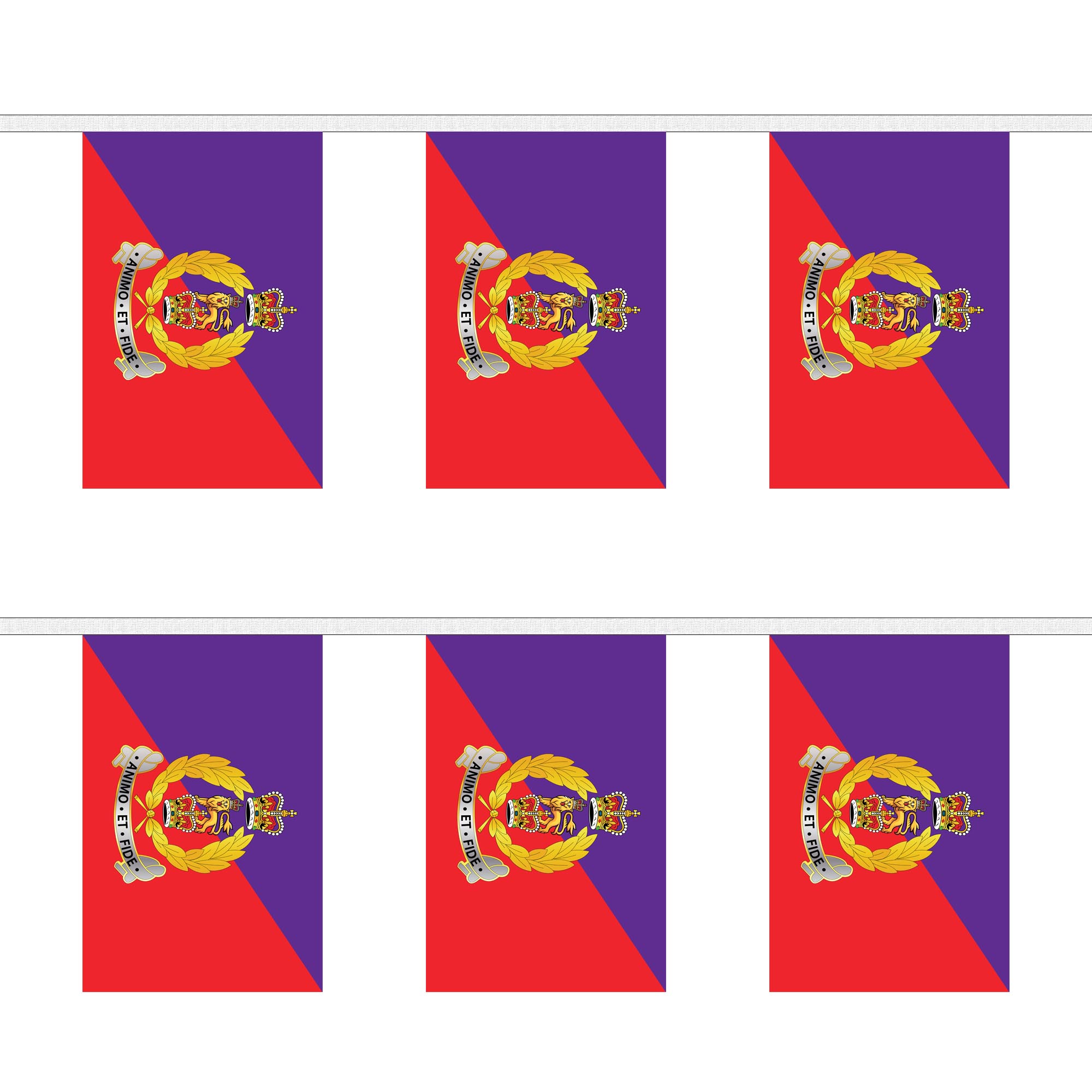 Adjutant General Corps Rectangular Bunting