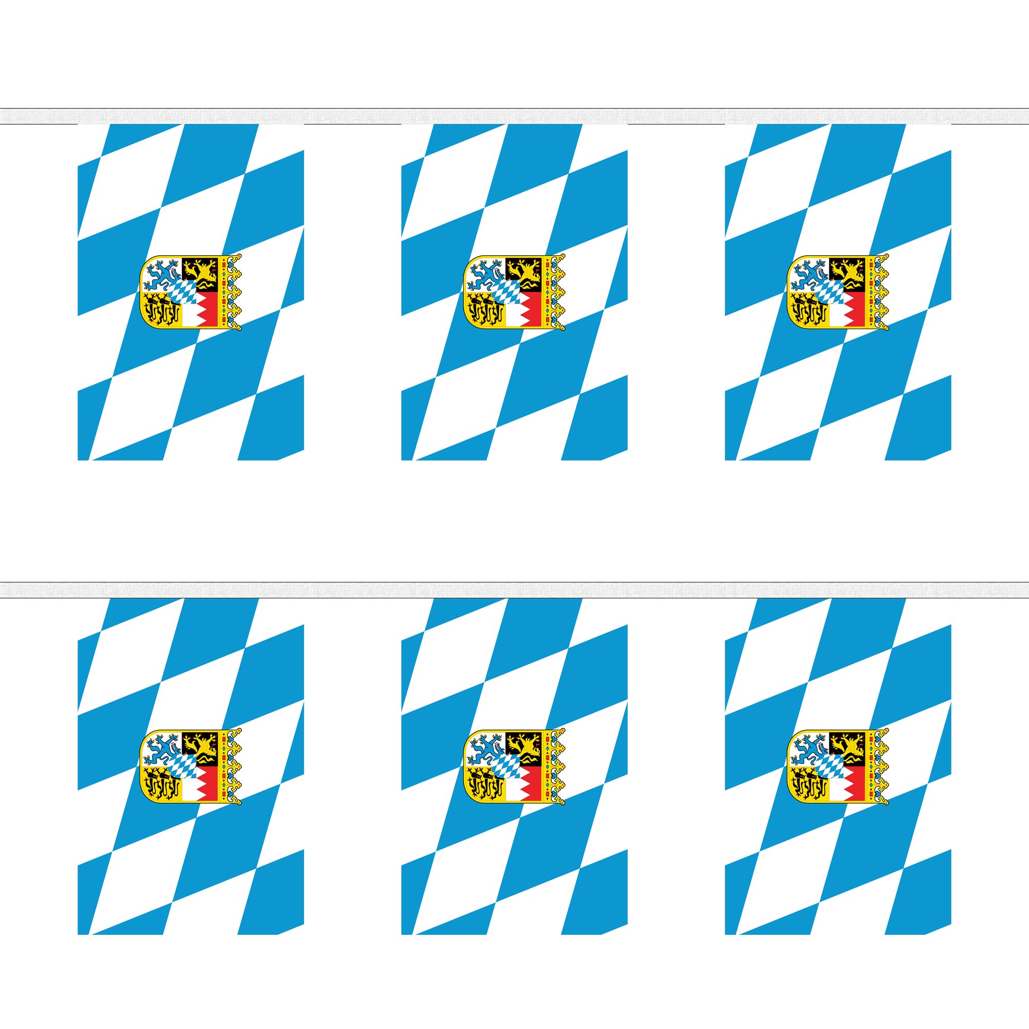 Bavaria Crest Rectangular Bunting