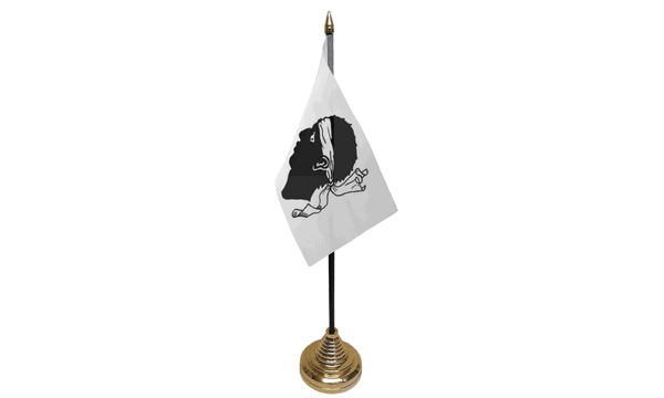 Corsica Small Table Flag