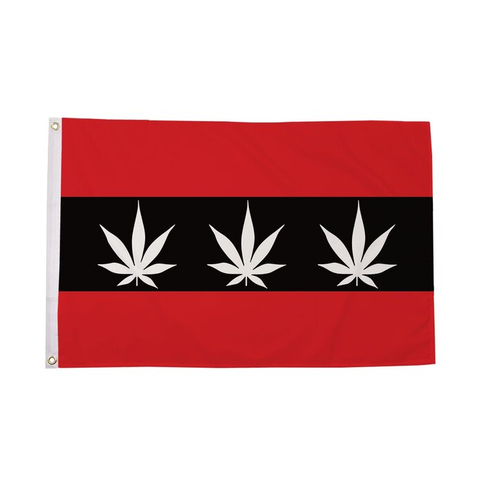 Amsterdam Marijuana Flag