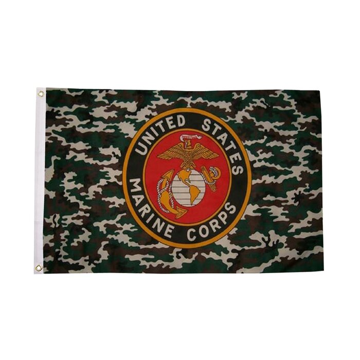 Camo Marine Flag