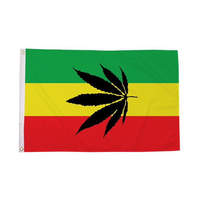 Cannabis Reggae Flag