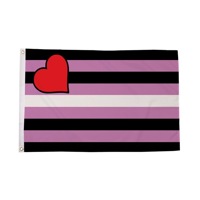 Leather Girl Flag