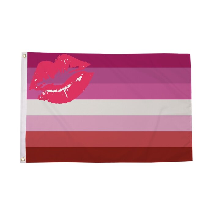 Lipstick Lesbian Flag