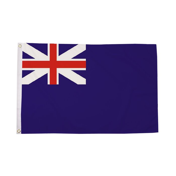 Naval Ensign Blue Squadron Flag