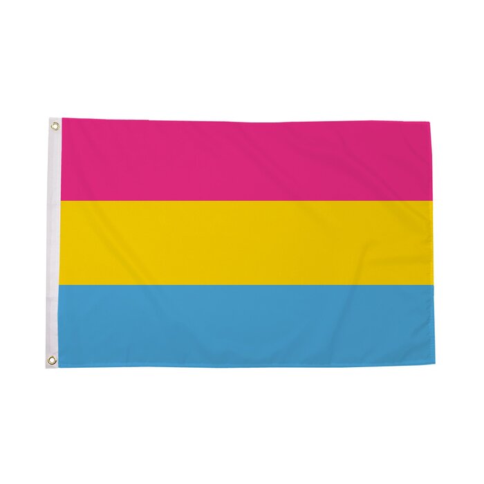 Pansexual Symbol Flag