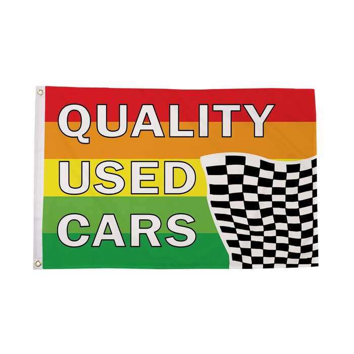 Quality Used Cars Flag