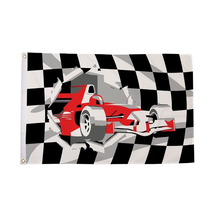 Racing Car Flag
