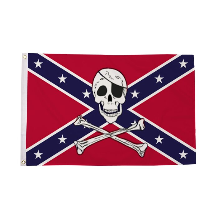Rebel Pirate Flag