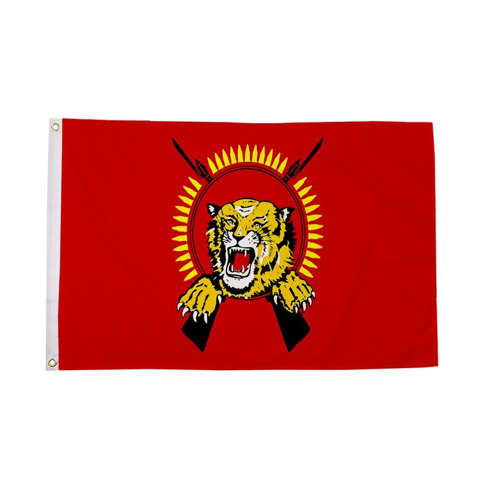 Tamil Eelam Tiger Flag