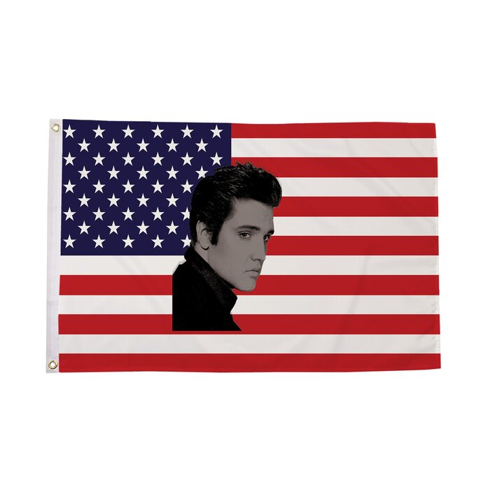 USA Elvis Flag