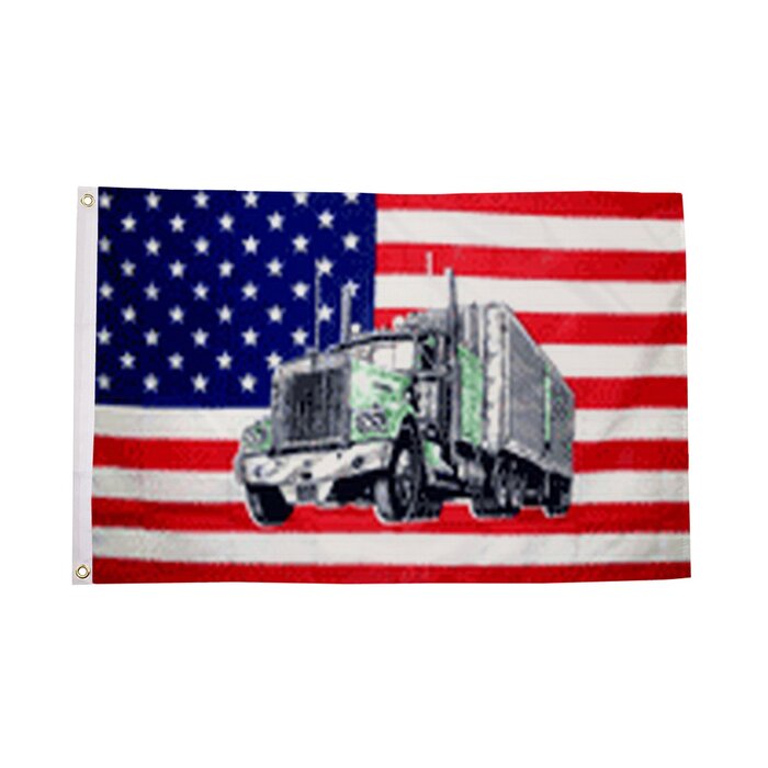 USA Truck Flag
