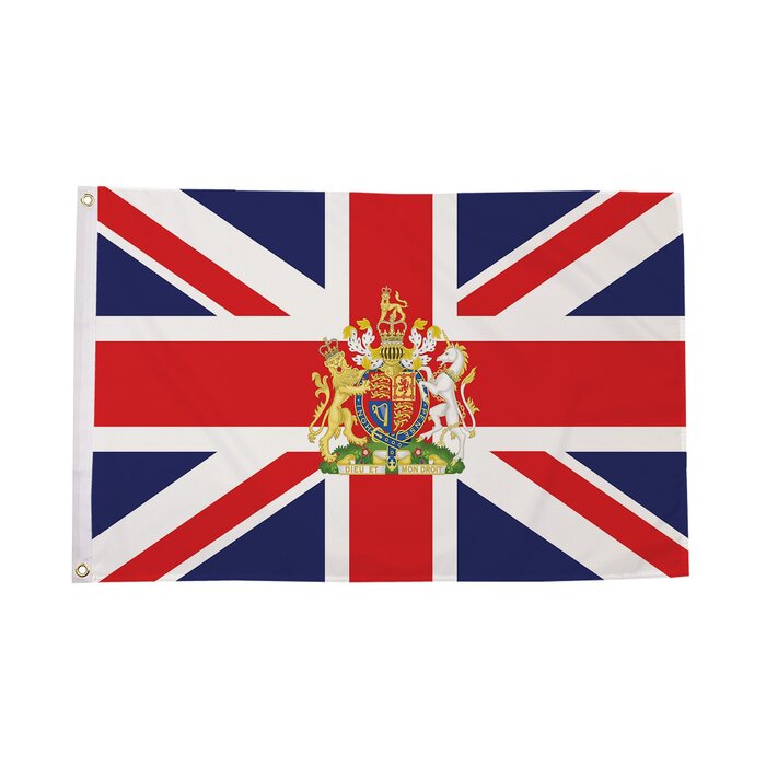 Union Jack Crest Flag