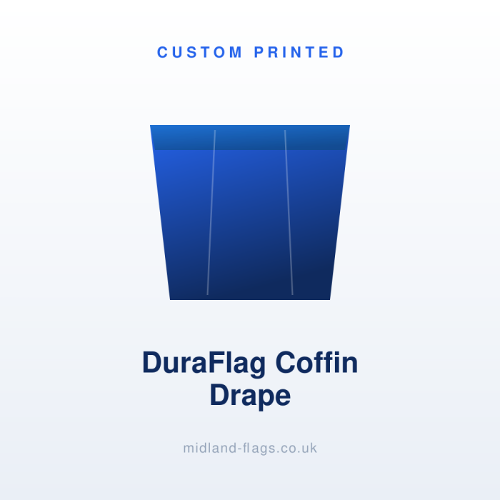 DuraFlag Coffin Drape